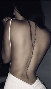 Breathtaking 30 Perfect Women Style With Beautiful Spine Tattoo Http Upoutfit Com 2019 04 16 30 Perfect W Spine Tattoos For Women Spine Tattoos Spinal Tattoo
