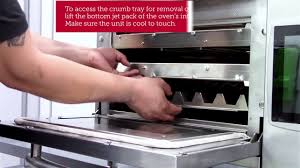 This is an authentic replacement part that is manufactured for use with black and decker toaster ovens. How To Remove And Install An Ovention Milo Oven Crumb Tray Youtube