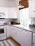 Modern White Kitchen With White Appliances