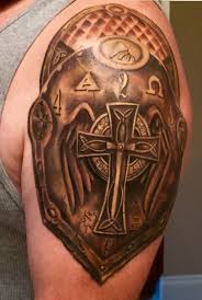 Christian Shoulder Armor Tattoo Shoulder Armor Tattoo Armor Tattoo Armor Of God Tattoo