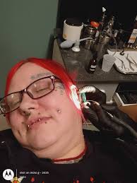 I forgot to take a hospital waiting room photo this morning, so here is a  picture of my ear