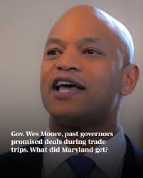 Gov. Wes Moore returned to Annapolis after six days in Japan and South  Korea last month with a promise: His first major international trade  mission would produce results. Nearly three weeks later,