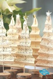 Weihnachtsdeko Diy Ideen Altes Notenpapier Weihnachtsbaum Selber Basteln Altes Bast Weihnachtsdekoration Weihnachtsdekoration Ideen Diy Weihnachtsdekoration