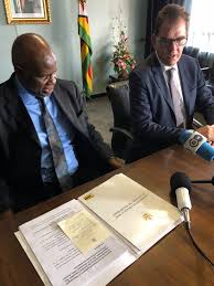 Germany's federal minister for economic cooperation and development, gerd müller, who is visiting several african countries, has said about 15,000 young eritreans arrived in germany this year. Newzwire Twitterren On The First Such Visit To Zimbabwe By A German Minister In 20 Years German Minister Of Economic Cooperation Development Gerd Muller Announces That Zim And Germany Are To