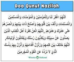 Bacaan Doa Qunut Nazilah Untuk Hindari Wabah Dan Musibah