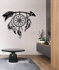 Dream Catcher Arrow Metal Table By Evimisterse On Etsy Eagle Metal Wall Art Metal Tree Wall Art Black Metal Wall Art
