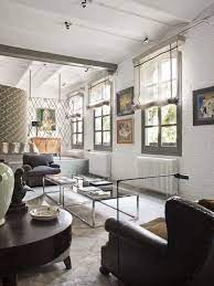 Industrial Modern Style Loft In New York With Cozy Interiors Loft Living Vintage Industrial Interior Home Decor