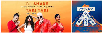 The track was written by ozuna, cardi b, josé aponte, vincente saavedra and its producers yampi, hi flow, gaby music and chris jeday. Trending Dj Snake Selena Gomez Ozuna Cardi B Taki Taki Musikfreitag