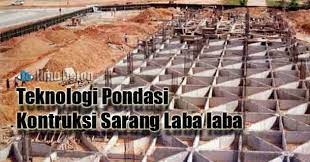 Laba ditahan bukan tanpa sebab dan tujuan. Teknologi Pondasi Kontruksi Sarang Laba Laba Ilmu Beton