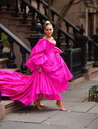19 Of Zac Posen S Most Memorable Red Carpet Looks Fashion Pink Ball Gown Red Carpet Looks