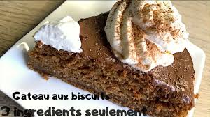250 g de beurre à température ambiante. Gateau Aux Biscuits Avec 3 Ingredients Seulement Youtube