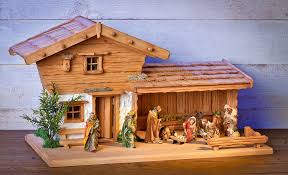 Bauanleitung Krippenstall Selbst De Weihnachtskrippe Selber Bauen Krippe Selber Bauen Krippe Bauen