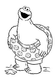We can make out from his name, cookies are his favorite food, something which kids love too. Free Easy To Print Monster Coloring Pages Tulamama