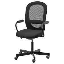 Flintan Nominell Black Office Chair With Armrests Ikea Office Chair Ikea Cool Chairs