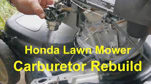 Compliance with our regulations is a crucial step toward. Rebuild A Honda Lawn Mower Carburetor Honda Gcv 160 Youtube