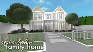 We put together some bloxburg house ideas to give you some inspiration for your next creation. Bloxburg Chic Boho Family Home Youtube Diy House Plans Two Story House Design Modern Family House