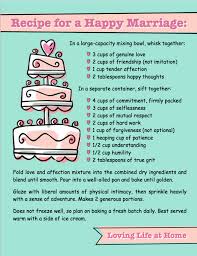Recipe For A Happy Marriage Happy Marriage Recipe For Happy Marriage Recipe For Marriage