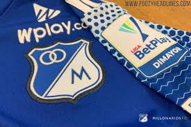 Millonarios américa de cali the liga betplay is the top level of football in colombia, with 19 teams from across the country fighting it out in the 2021 edition which started in january. Millonarios F C 2020 Home Kit Released 100 Template Many Sponsors Footy Headlines
