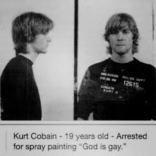 I Love Kurt Way Too Much Oml Kurt Cobain Nirvana Mug Shots