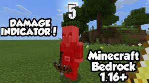 Quadruple resolution textures for minecraft bedrock! Damage Indicator Addon V3 0 Heart Health Bar Minecraft Pe Mods Addons