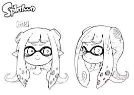 Go ahead and get inkin'! Splatoon Coloring Pages 100 Free Coloring Pages
