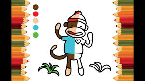All you need is photoshop (or similar), a good photo, and a couple of minutes. How To Draw Sock Monkey Coloring Pages For Kids Tv Youtube