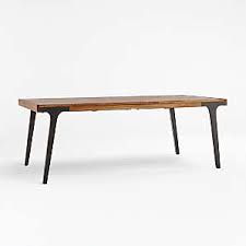 Generally, when a table and a chair are harmonious the distance between the seat and the tabletop is between 8 to 14 inches. Teak Dining Tables Crate And Barrel