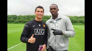 94 kg (207 lbs) shoe size: How Tall Is Usain Bolt Celebrity Height Youtube