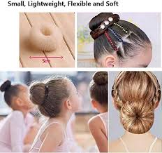 You can add a scarf or ribbon around the base if you want to cover up the extra hair as well. Extra Small Hair Bun Maker For Kids 6 Pcs Chignon Hair Donut Sock Bun Form For Girls Mini Hair Doughnut Shaper For Short And Thin Hair Small Size 2 Inch Beige Buy