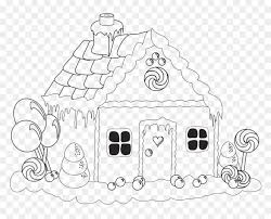 Search through 52574 colorings, dot to dots, tutorials and silhouettes. Candy House Coloring Pages Hd Png Download Vhv
