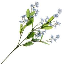 Artificial flowers and imitations of natural flowers are sometimes made for scientific purposes (the collection of glass flowers at harvard university, for example, which illustrates the flora of the united states), but was stuck in michaels, noticed their arrangement of fake flowers, experimented a bit. Purchase The Blue Baby S Breath Stem By Ashland At Michaels
