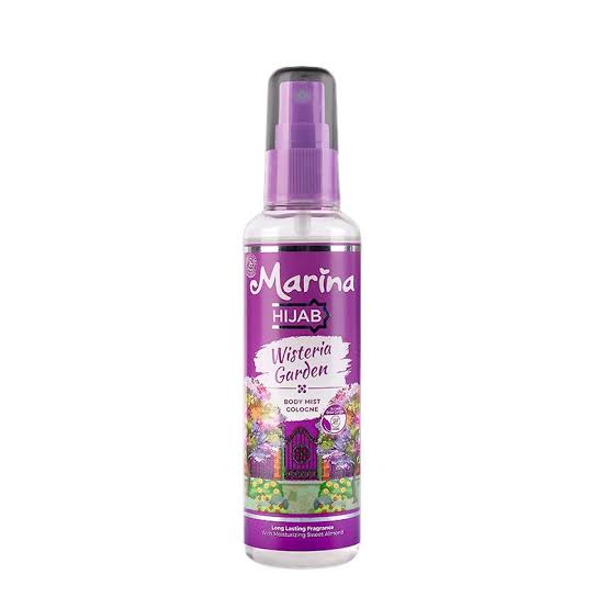 Jual Marina Hijab Wisteria Garden Ungu Body Mist Cologne - [100ml] Di  Seller Mulia Olshop - Babakan Madang, Kab. Bogor | Blibli