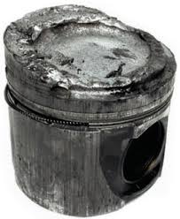 diesel piston damage diagnosis