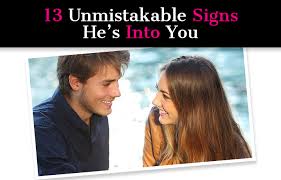 13 Unmistakable Signs He S Into You A New Mode