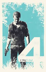Uncharted 4 a thief's end poster. A Thief S End Uncharted 4 Poster William Henry Design