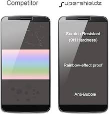 Pacote com 2] Película protetora de tela de vidro temperado para Samsung  Galaxy J1 Mini (2016), [Não serve para a versão 2015] Supershieldz  antiarranhões, antiimpressões digitais, sem bolhas,