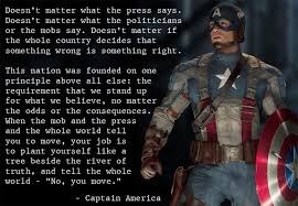 Captain America By Great Quotes Quotesgram