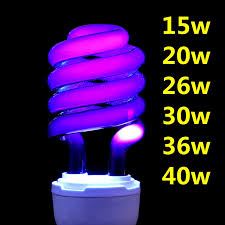 220v E27 15 40w Uv Light Bulb Uv Ultraviolet Spiral Enegy Saving Black Light Violet Lamps Lighting Fluorescent Cfl Light Bulb Ultraviolet Lamps Aliexpress
