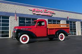 Image result for Red 1947 Truck