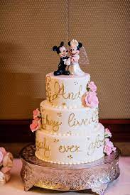 Real Weddings Disney Wedding Cake Disneyland Wedding Pretty Wedding Cakes