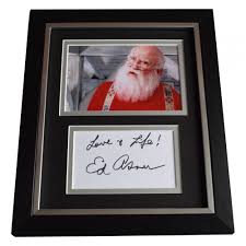 Beloved by many for his adorable role in disney pixar's 'up', as well as his part as santa in 'elf', ed asner's death has come as a blow to . Ed Asner Signed 10x8 Framed Photo Autograph Display Elf Film Aftal Coa Perfect Gift Memorabilia