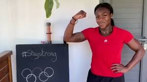 Her last victories are the masters 2021 in women's half middleweight 63 kg and the european. Clarisse Agbegnenou Zeigt Olympic Channel Ihr Heimtraining