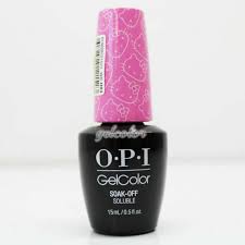 However, cnd answered this problem with the release of their new soak off gel system, brisa lite. Opi Gelcolor Hello Kitty Gc H83 Look At My Bow Pink Gel Color Polish For Sale Online Ebay
