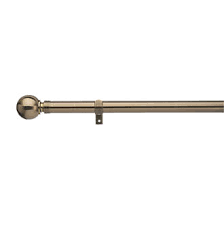 Jan 08, 2018 · grommet drapery, as its name suggests, is hung from a rod via grommet rings. Universal Metal Eyelet Curtain Pole Antique Brass 28mm X 3m Curtain Poles Screwfix Com