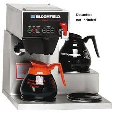 We stock a wide array of parts for many different machines and make every effort to fix the machine in one visit. Bloomfield 1072d3f E B C 3 Warmer Right Stepped Automatic Coffee Brewer Touchpad Controls 1800w 120v