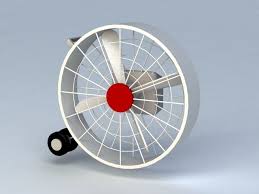 Industrial Fan 3d Model 3d Studio Files Free Download Modeling 43513 On Cadnav Industrial Fan Table Fan Home Appliances