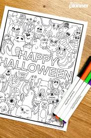 Ever wonder why we all suddenly get dressed up in crazy costumes and prowl the streets in search of candy every october 31? 31 Free Halloween Coloring Pages For Adults Kids Download Now