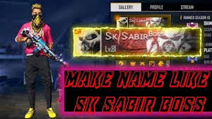 So, today i'm going to share sk sabir boss id with you. Free Fire Boss Guild Name Style App Tamil Herunterladen