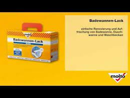 Molto badewannenlack set weiß jetzt kaufen bei hornbach. Anleitung Badewannenlack Molto Youtube