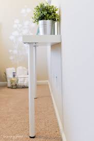 Constructed of solid wood, faux marble and mdf. Simple Ikea Hack Narrow Console Table Hey Let S Make Stuff